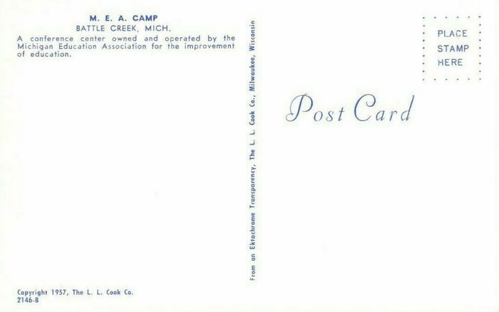 M.E.A. Camp - Old Postcard View